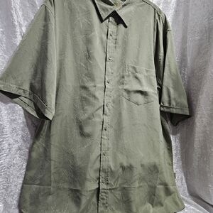 Green Cabana, Size 2XT Palm Trees Hawaiian shirt